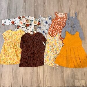 Toddler Girl 2T Dresses and Rompers